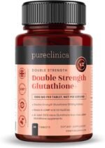 Glutathione 1000mg - 60 Tablets (1-a-Day) by Pureclinica | High Strength with 500mg Glutathione, 300mg Alpha Lipoic Acid & 200mg Vitamin C per Tablet | Antioxidant & Detox Support - Image 2