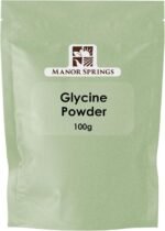 Glycine Powder 100g by Manor Springs – Pure Amino Acid Supplement for Sleep, Muscle Recovery, and Anti-Aging – 100% Vegan, Non-GMO - Image 2