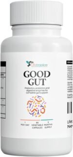 Good Gut | Prebiotics, Probiotics and Digestive Enzymes for Digestion and Complete Gut Repair | 90 Vegetable Capsules | 3 Months Supply - Image 2