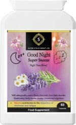 Good Night Super Snooze - Sleep Support with Chamomile & Lavender (Vegan Supplement) - Image 2