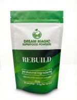 Green Superfood Powder, 30 Servings | Gut Health, Digestion & Immune Support | Vegan Daily Greens with Spirulina, Chlorella, Moringa & Wheatgrass | Great for Smoothies | 100g - Image 2