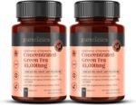 Green Tea Extract 10,000mg – High Strength Antioxidant Supplement | 98% Polyphenols, 50% EGCG | 360 Tablets (2 x 180) | 12 Month Supply | Maximum Potency, Premium Quality by Pureclinica - Image 2