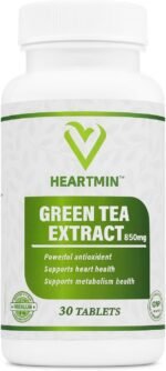 Green Tea Extract 850mg – High Strength Antioxidant Supplement with EGCG – Natural Energy, Metabolism & Weight Management Support – Green Tea Tablets for Men & Women – 30 Tablets - Image 2
