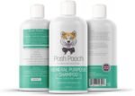 Green Tea & Lemon Zest Dog & Puppy Natural Plant Based Shampoo Posh Pooch® Moisturising Plant Based Vitamin Rich Fragranced Pet Shampoo, Aloe Vera Exfoliating Infused Alcohol Free Cruelty Free Wash - Image 2