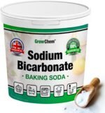 Grow Chem Baking Soda, Sodium Bicarbonate (1KG Bucket) UK MADE Pure Baking Soda for Cleaning, Baking, Bath Bombs, Odours and Teeth - Image 2