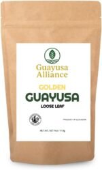 Guayusa Tea by Guayusa Alliance | Green Guayusa | Traditional Guayusa | Loose leaf | Tea Bags | Energy Tea | l-theanine + caffeine | clean energy drink (113g, Golden) - Image 2