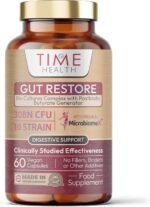 Gut Restore – Rewild Your Gut – 10 Strain Probiotic & Postbiotic Butyrate – MicroBiomeX – Clinically Proven – Advanced Bio Cultures Formula – Vegan Probiotics – UK Made - 60 Capsules - Image 2