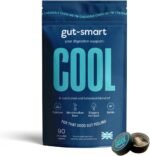 Gut–Smart COOL, 90 x Chewable Tablets, Heartburn Relief, Antacid, Natural Supplements for Healthy Digestion, Contains Slippery Elm, Marshmallow Root, Calcium and Biotin, POCKET TIN Included - Image 2