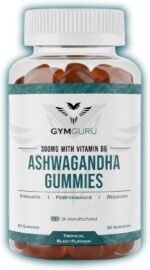 Gym Guru® Ashwagandha Gummies (UK Manufactured) – Energy, Strength & Performance Support with 300mg Ashwagandha Root, B6, Chamomile, Lemon Balm & Lavender – Sugar Free, Vegan – 60 Gummies - Image 2