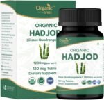 HADJOD - CISSUS 120 Tablets | Cissus Quadrangularis (Hadjod) | USDA Organic Certified | Organic and Natural 120tab (1) - Image 2