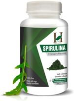 H&C Spirulina Capsules - 900mg per Serving, 120 Vegan Capsules | Nutrition Rich Super | Food Supplement - Image 2