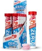 HIGH5 ZERO Caffeine Hit ElectrolyteTablet - Hydration Tablets Enhanced with Vitamin C - 0 Calories & Sugar Free - Boost Hydration, Performance & Wellness - Berry, 160 Tablets (20x, Pack of 8) - Image 2