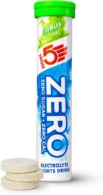 HIGH5 ZERO Electrolyte Tablet - Hydration Tablets Enhanced with Vitamin C - 0 Calories & Sugar Free - Boost Hydration, Performance & Wellness - Citrus, 20 Tablets (20x, Pack of 1) - Image 2
