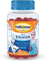 Haliborange Disney Frozen Multivitamin Softies for Kids 3+, 60 Strawberry Gummies – Vitamins A, C, D, E, B6, B12 & Niacin – Supports Immune System, Bone Health & Energy – Character-Shaped Chewable - Image 2