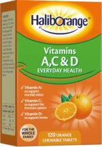 Haliborange Kids A, C and D Orange tablets 120 - Image 2