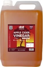 Harbour Housewares Apple Cider Vinegar 5L - Raw Unfiltered ACV with the Mother - Natural Vegan Health Food for Digestion, Immunity and Weight Support Ideal for Cooking, Drinks, Marinades & Catering - Image 2