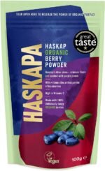 Haskapa | Organic Superberry Powder | Made with 100% Natural Vegan Whole Haskap Berries | High in Vitamin C + Antioxidants | Gluten Free | Superfood Made from Freeze Dried Berries | (30 Day Supply) - Image 2