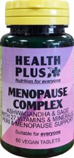 Health Plus Menopause Complex : Women's Health Supplement : 60 Tablets, in a Planet-Friendly 99% Recycled Pot - Image 2