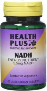 Health Plus NADH 5.5mg Energy Supplement - 60 Tablets - Image 2