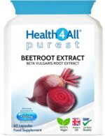 Health4All Beetroot Extract 4500mg per Capsule 60 Capsules (not Tablets) Purest: no additives Vegan Beetroot Supplement standardised to nitrates Contents - Image 2