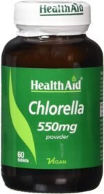 HealthAid Chlorella 550mg 60 Tablets - Image 2
