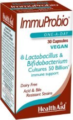HealthAid ImmuProbio Pack of 2 x 30 Vegan Capsules (60 Capsules) - Image 2