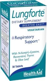 HealthAid LungForte - 30 Tablets - Image 2