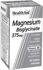 HealthAid Magnesium Bisglycinate Vegan Tablets, 60-Count - Image 2