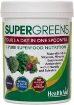HealthAid SuperGreens Powder, 200 g, Green - Image 2