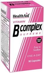 HealthAid Vitamin B Complex - 90 Capsules (Pack of 1) - Image 2