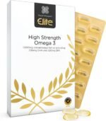 Healthspan Elite Omega 3 1,000mg (4 Months' Supply) | Support Your Brain, Heart & Eye Health | 230mg DHA & 520mg EPA | All Blacks Official Partner | Sustainably Sourced | Informed Sport Accredited - Image 2