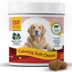 Healthy Paws Calming Treats for Dogs – Natural Anxiety & Stress Relief – Helps with Separation, Barking, Travel, Hyperactivity, Reactivity & Aggression – Calms Without Drowsiness - Image 2