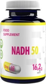 Hepatica NADH 50mg | 60 Vegan Capsules | High Strength Energy, Brain & Cellular Support | 3rd Party Lab Tested | Gluten & GMO Free - Image 2