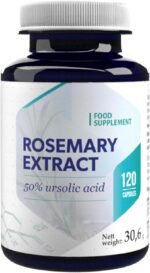 Hepatica Ursolic Acid 75mg from Rosemary Extract – 120 Vegan Capsules | High-Strength Muscle, Metabolic & Anti-Inflammatory Support | 3rd Party Lab Tested - Image 2