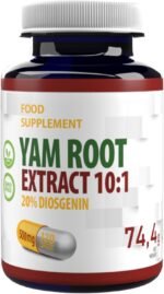 Hepatica Yam Root Extract 5,000mg Equivalent | 120 Vegan Capsules | High Strength 10:1 Extract (500mg) | 20% Diosgenin | 3rd Party Lab Tested Herbal Supplement - Image 2