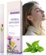 Herbal Diffuser Pen with Mul/lein Leaf Extract for Lungs,Portable Lung Cleanse Inhaler Stick,Fast&Effective Essential Oil Diffuser for Breathing,Easy to Carry for Multiple Uses,Natural Dandeline - Image 2