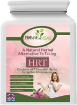 Herbal HRT for Women 60 Vegan Capsules Hot Flushes Dryness Night Sweats Mood Changes Joint Pain Brain Fog (1) - Image 2