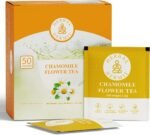 Herbal Hermit Camomile Tea Bags (50 Tea Bags) Individually Wrapped, Caffeine-Free Organic Chamomile Flowers, Soothing for Digestion, Sleep, Relaxation| Natural Herbal Tea - Image 2
