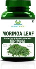 Herbal Magic Moringa Capsules – 100% Natural Moringa Leaf Powder, 60 Capsules, Vegan & Non-GMO Superfood Supplement - Image 2
