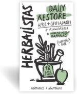 Herbalistas Daily Restore Apple Cinnamon & Ashwagandha Herbal Tea 4 x 18 Biodegradable Tea Bags | Caffeine-Free | Adaptogens, Nootropics & Botanicals for Energy, Immunity & Stress Balance | Made in UK - Image 2