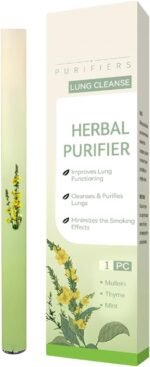 Herbals Diffuser Pen | Herbals Purifier Pens | Natural Guarana Energy Mullein Aromatherapy Inhaler Pen | Breathing Support Mullein Leaf Extract Lung Cleanse Diffuser Anxietys Pens for Stress Relief - Image 2
