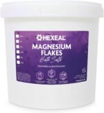 Hexeal Magnesium Flakes 5kg – 5kg Bucket of Magnesium Flakes to Soothe Muscles, Joints & Aches – for Bathing, Gardening & Beauty – Household & Commercial Use - Image 2