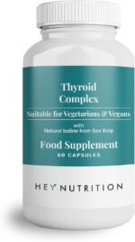 Hey Nutrition Thyroid Complex Supplement - Copper, Iron, Zinc, Selenium, Vitamin B Blend - Advanced Thyroid Function - 60 Capsules/30 Servings - Non-GMO, Vegan - Image 2
