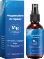 High-Purity Magnesium Oil Spray for Natural Skin Care Relaxation with Quick-Absorbing Formula for Your Daily Wellbeing (Blue, 12 x 3.4 x 3.4 cm) - Image 2