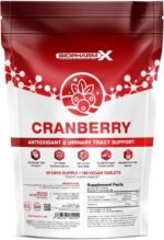High Strength Cranberry Tablets 50,000mg (180 Vegan Tablets) with Vitamin C - Bladder & UTI Support for Women & Men - Image 2