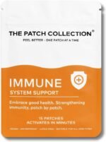 High Strength Immune System Support Boost Patch | 6-in-1 Complex with Vitamin C, D, B12, Zinc, Turmeric, Elderberry, Ginkgo Biloba, Echinacea | Vegan & Latex Free (Pack of 15) - Image 2