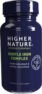 Higher Nature - Gentle Iron Complex - Supports Energy, Cognitive Function & Normal Immune Function - Gentle On The Gut - Gluten Free - Vegan & Vegetarian - 60 Capsules - Image 2