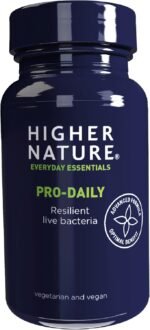 Higher Nature - Pro-Daily - Probiotic & Prebiotic - FOS - for Gut Health - Probiotics for Women & Men - Gluten Free - Vegan & Vegetarian - 90 Tablets - Image 2