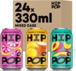 Hip Pop Soda, Mixed Flavour Case, Low Calorie, 100% Natural, Vegan, Branding of Cans May Vary, 24 x 330 ml - Image 2