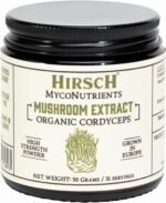 Hirsch Organic Cordyceps Sinensis High Strength Mushroom Extract Powder - Organically Grown in The EU - Non-GMO - No Added Fillers - Image 2